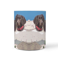 Boykin Spaniel Mount Rushmore Print 360 White Mug - Deruj.com