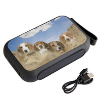 American Foxhound On Mount Rushmore Print Bluetooth Speaker - Deruj.com