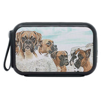 Boxer Dog On Mount Rushmore Print Bluetooth Speaker - Deruj.com