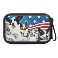 Cardigan Welsh Corgi Mount Rushmore Print Bluetooth Speaker - Deruj.com