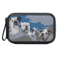Bulldog Mount Rushmore Print Bluetooth Speaker - Deruj.com