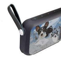 Rat Terrier Mount Rushmore Print Bluetooth Speaker - Deruj.com