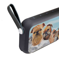 Brussels Griffon Mount Rushmore Print Bluetooth Speaker - Deruj.com