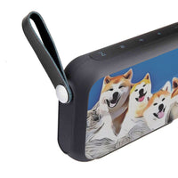Akita Dog Mount Rushmore Print Bluetooth Speaker - Deruj.com