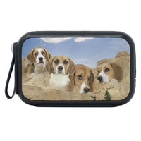Beagle Dog On Mount Rushmore Print Bluetooth Speaker - Deruj.com
