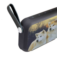 Akita Inu Dog Print Bluetooth Speaker - Deruj.com