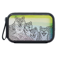 Shiba Inu Dog Mount Rushmore Print Bluetooth Speaker - Deruj.com