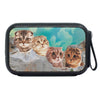 Scottish Fold Cat On Mount Rushmore Print Bluetooth Speaker - Deruj.com