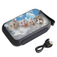 Ragamuffin Cat On Mount Rushmore Print Bluetooth Speaker - Deruj.com