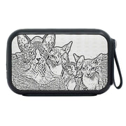 Sphynx cat Mount Rushmore Print Bluetooth Speaker - Deruj.com