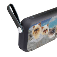 Himalayan Cat On Mount Rushmore Print Bluetooth Speaker - Deruj.com