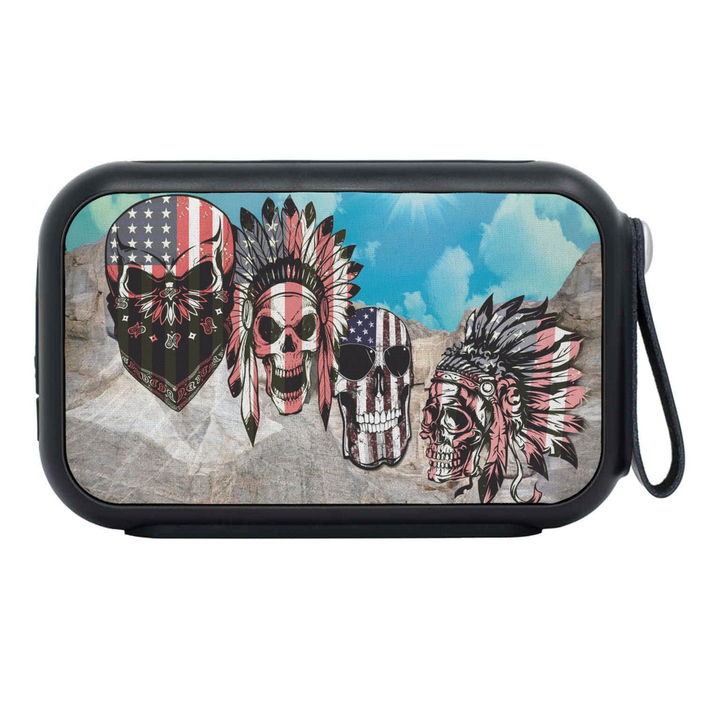 Native Americans Costume Mount Rushmore Print Bluetooth Speaker - Deruj.com