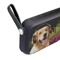 Cute Golden Retriever Print Bluetooth Speaker - Deruj.com