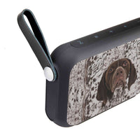 German Shorthaired Pointer Dog Print Bluetooth Speaker - Deruj.com