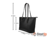 My Gun-My Right-Large Leather Tote Bag-Free Shipping - Deruj.com