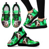 Lagotto Romagnolo Dog Print (Black/White) Running Shoes For Women-Free Shipping - Deruj.com