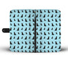 Black Labrador Retriever Pattern Print Wallet Case-Free Shipping - Deruj.com