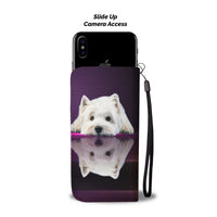 West Highland White Terrier (Westie) Dog Print Wallet Case-Free Shipping - Deruj.com
