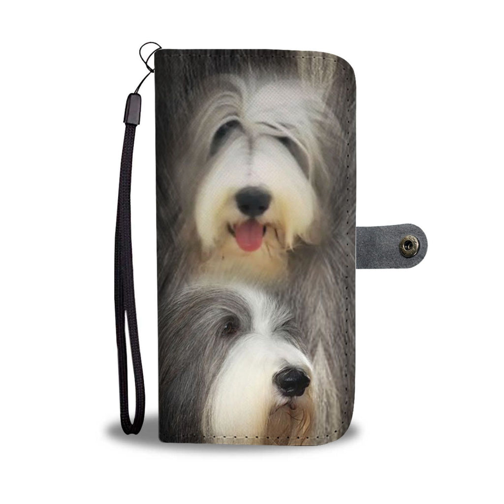 Bearded Collie Dog Print Wallet Case-Free Shipping - Deruj.com