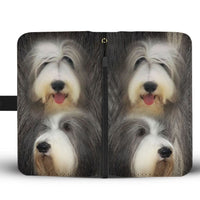 Bearded Collie Dog Print Wallet Case-Free Shipping - Deruj.com