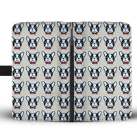 Cute French Bulldog Pattern Print Wallet Case-Free Shipping - Deruj.com
