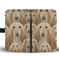Afghan Hound Dog Print Wallet Case- Free Shipping - Deruj.com