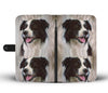 Cute Border Collie Dog Print Wallet Case-Free Shipping - Deruj.com