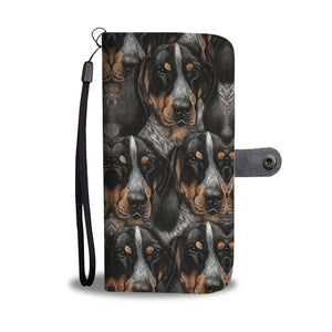 Bluetick Coonhound Dog Print Wallet Case-Free Shipping - Deruj.com