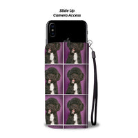 Spanish Water Dog Patterns Print Wallet Case-Free Shipping - Deruj.com