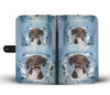 Cute Spanish Water Dog Print Wallet Case-Free Shipping - Deruj.com