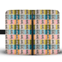 Dandie Dinmont Terrier Pattern Print Wallet Case-Free Shipping - Deruj.com