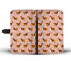 Rough Collie Dog Pattern Print Wallet Case-Free Shipping - Deruj.com