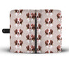 Brittany Dog Patterns Print Wallet Case-Free Shipping - Deruj.com