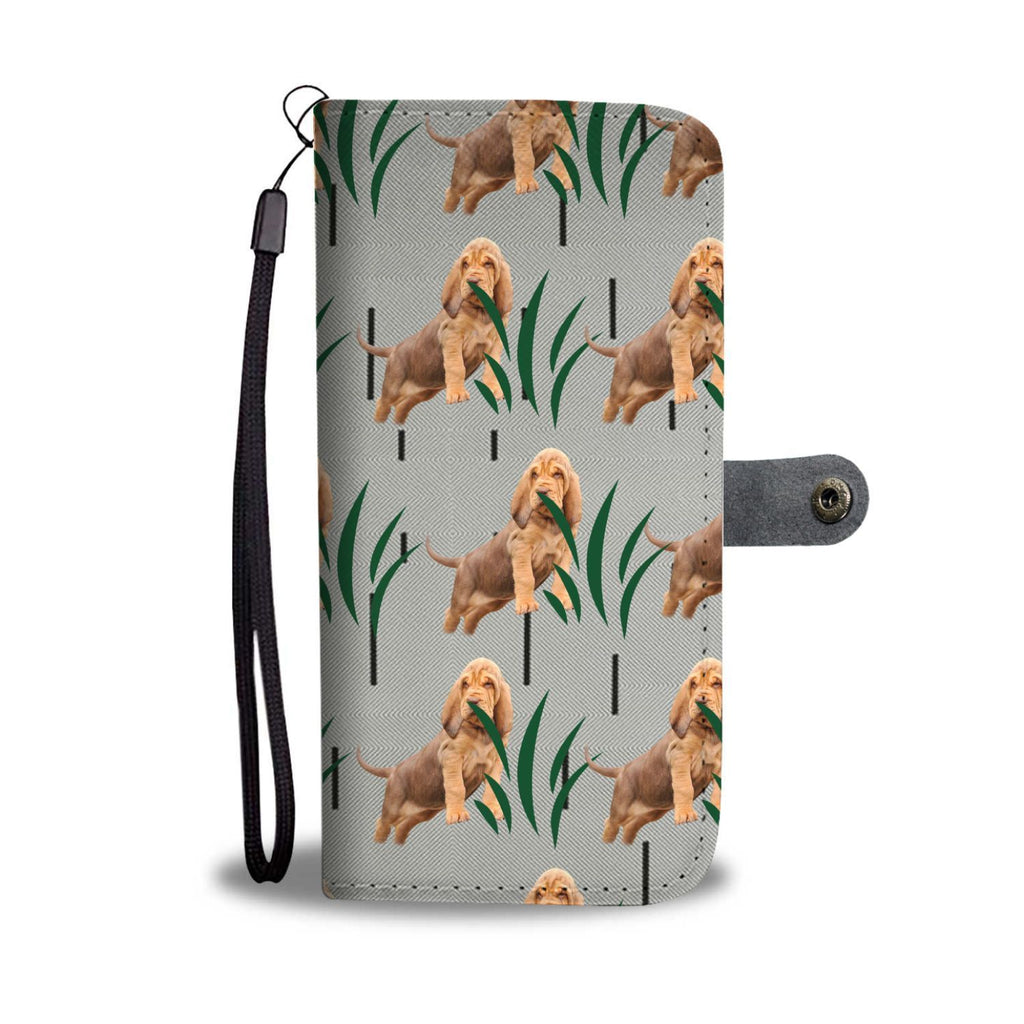 Bloodhound Dog Patterns Print Wallet Case-Free Shipping - Deruj.com