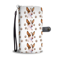 Ibizan Hound Dog Paws Patterns Print Wallet Case-Free Shipping - Deruj.com