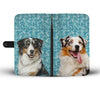 Australian Shepherd Dog Print Wallet Case-Free Shipping - Deruj.com