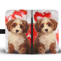 Cute Cavapoo Dog Wallet Case- Free Shipping - Deruj.com