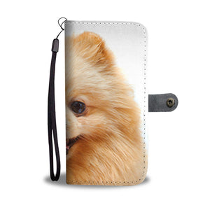 Cute Pomeranian Dog Print Wallet Case-Free Shipping - Deruj.com