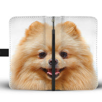 Cute Pomeranian Dog Print Wallet Case-Free Shipping - Deruj.com