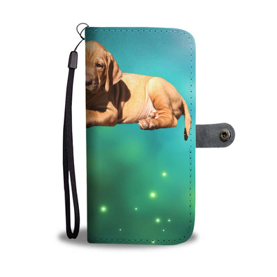 Vizsla Dog Puppy Print Wallet Case-Free Shipping - Deruj.com