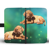 Vizsla Dog Puppy Print Wallet Case-Free Shipping - Deruj.com