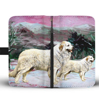 Great Pyrenees Dog Print Wallet Case-Free Shipping - Deruj.com