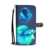 Betta Fish (Siamese Fighting Fish) Print Wallet Case-Free Shipping - Deruj.com