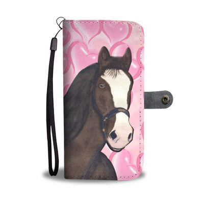 Clydesdale horse Print Wallet Case-Free Shipping - Deruj.com