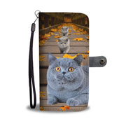 Amazing British Shorthair Cat Print Wallet Case-Free Shipping - Deruj.com