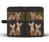 Abyssinian cat Print Wallet Case-Free Shipping - Deruj.com