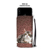 Lovely American Wirehair Cat Print Wallet Case-Free Shipping - Deruj.com