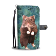 Djungarian Hamster (Striped Dwarf Hamster) Print Wallet Case-Free Shipping - Deruj.com