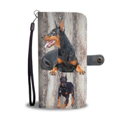 Amazing Doberman Pinscher Dog Print Wallet Case-Free Shipping - Deruj.com
