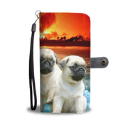 Pug Puppies Wallet Case- Free Shipping - Deruj.com